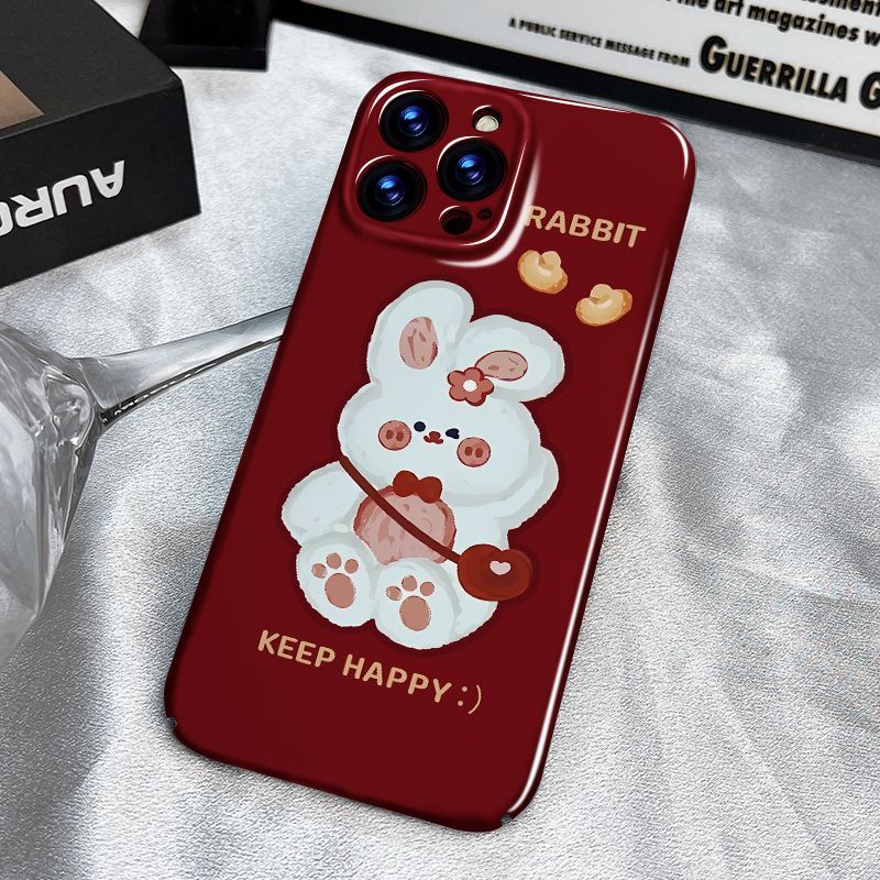 Ốp Điện Thoại In Hình Thỏ Yuanbao TH3M Cho Iphone137 / 8 xsmax 14proxr 1112plus