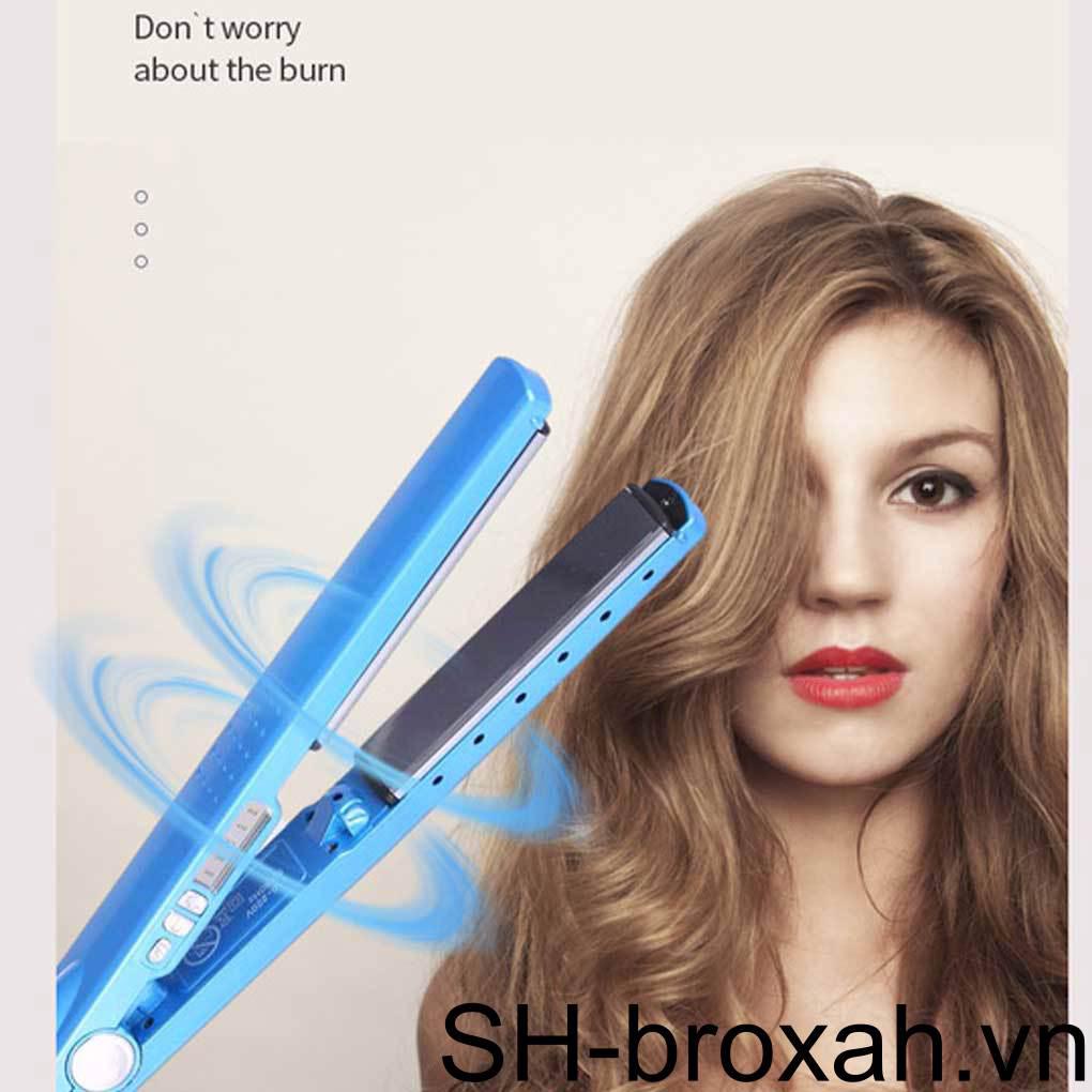 Máy Duỗi / Uốn / Duỗi Tóc 5 Chế Độ Nhiệt 450F Chuyên Dụng Cho Salon / Gia Đình