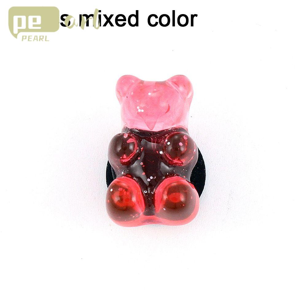 .N Bộ 20 Phụ Kiện Trang Trí Giày Bằng Nhựa Resin Hình Chú Gấu Cho Xăng đan Charms