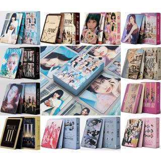 Set 55 tấm thẻ ảnh lomo chủ đề nhóm nhạc twice hare moonlight
