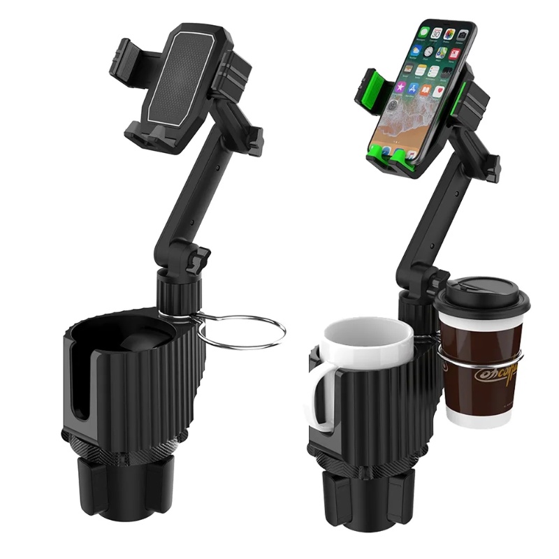 Giá Đỡ Điện Thoại / Cốc Nước / Đồ Ăn Tối Đa Năng Gắn Tay Vịn Xe Hơi / Mô Tô
