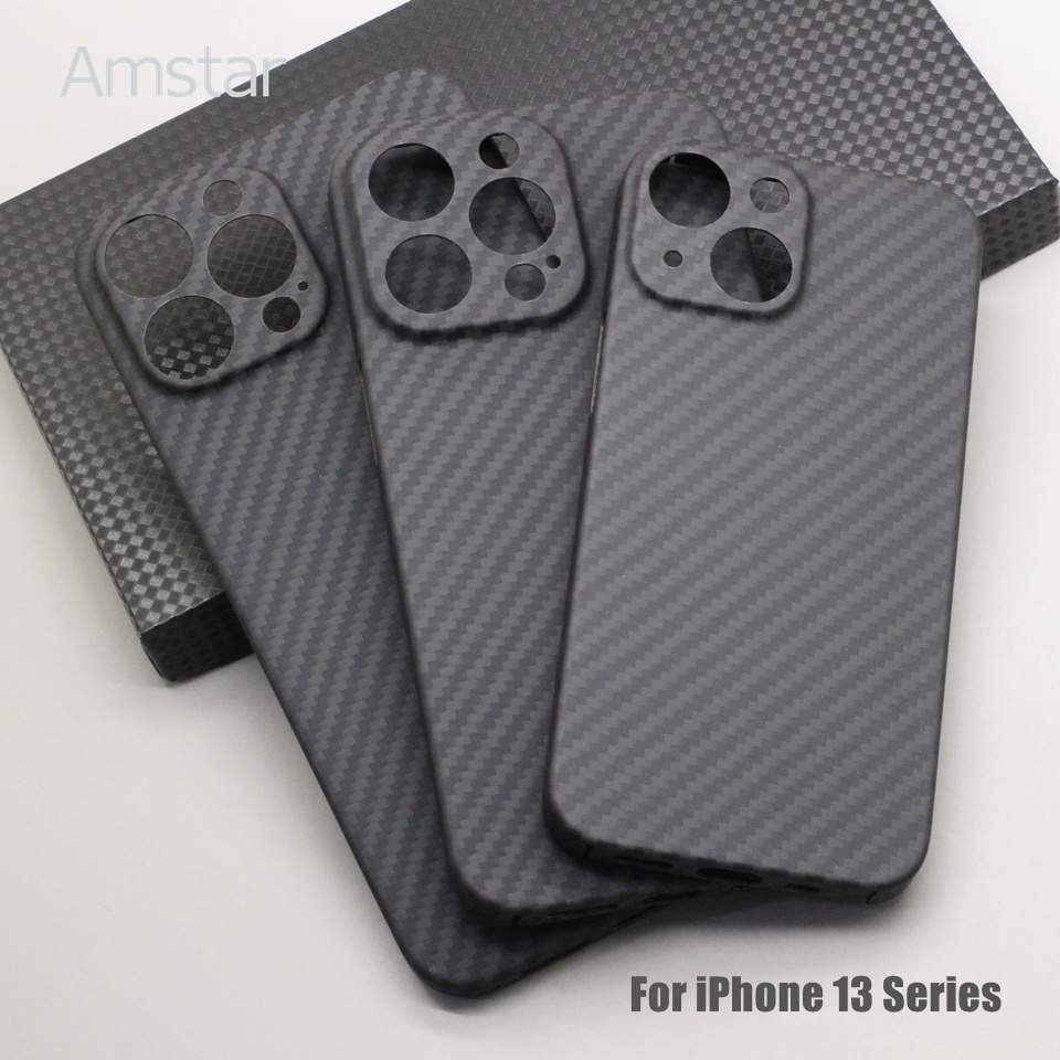 Ốp Điện Thoại Bằng Sợi Carbon Siêu Mỏng Cho iPhone 14 13 12 11 Pro Max 14 Plus 13