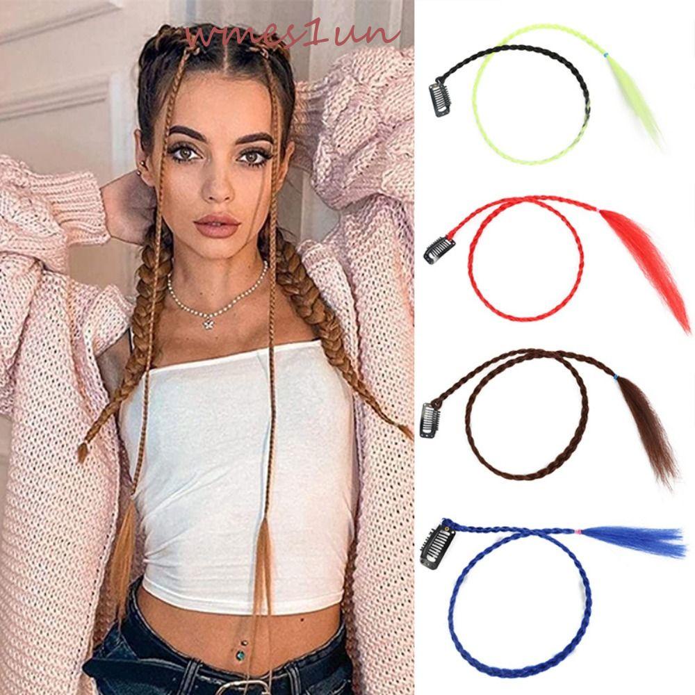 Bím Tóc Giả 15H Bằng Sợi Tổng Hợp Cách Nhiệt Thời Trang Chất Lượng Cao Dành Cho Nữ