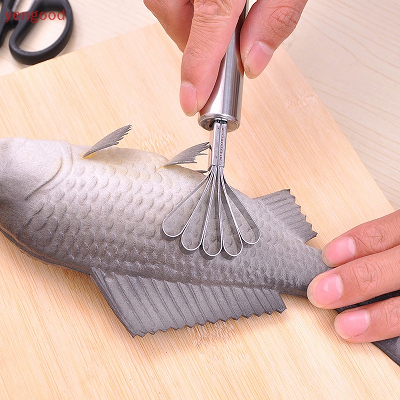 Dụng Cụ Đánh Vảy Cá Bằng Thép Không Gỉ Tiện Dụng