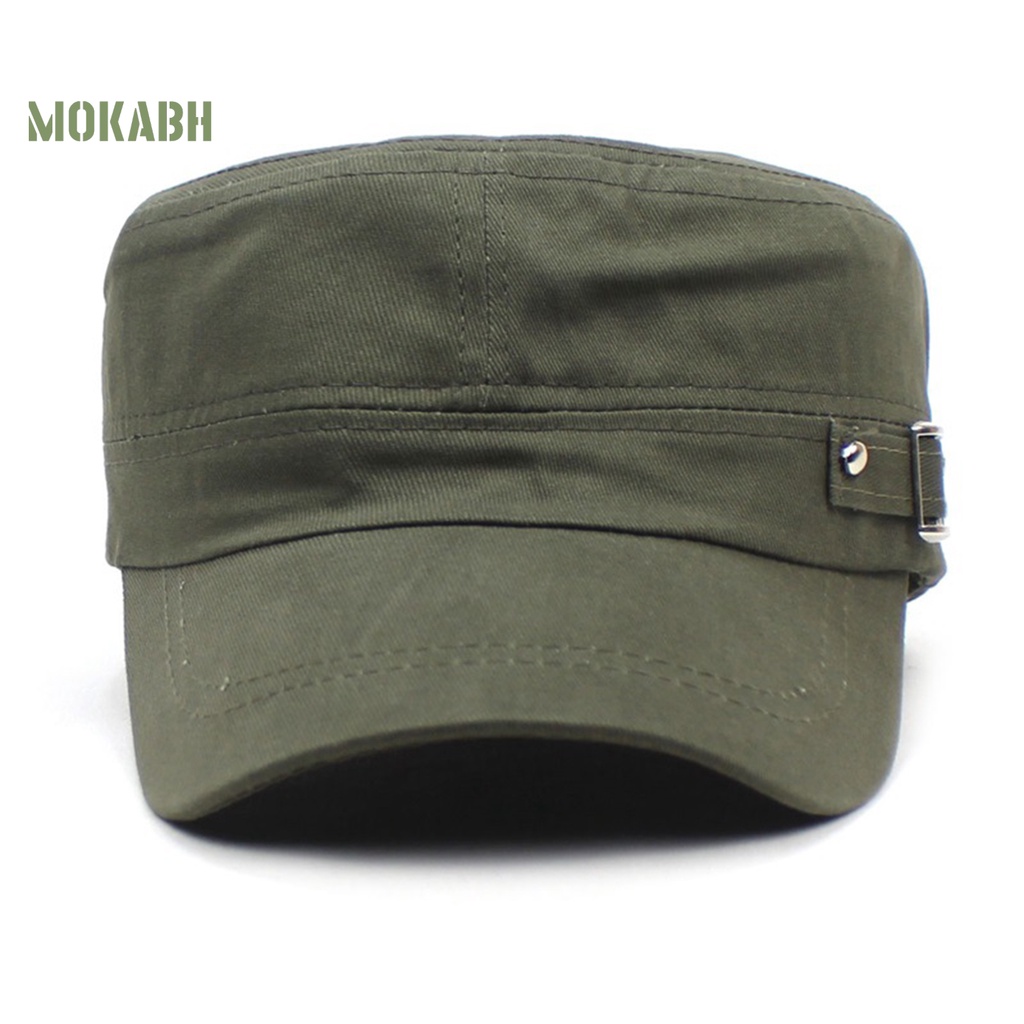 Mũ Lưỡi Trai Màu Trơn Thoáng Khí Thời Trang Mùa Hè Cho Nam