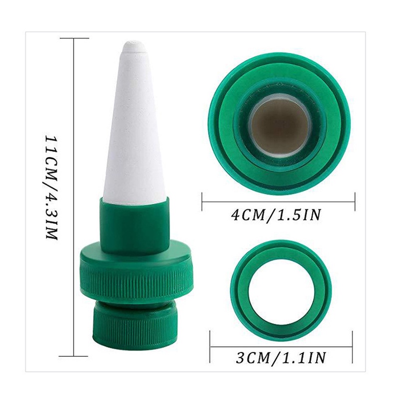 Bộ 4 Dụng Cụ Tưới Nước Tự Động Bằng Nhựa PP / Bền Cho Hệ Thống Tưới Cây