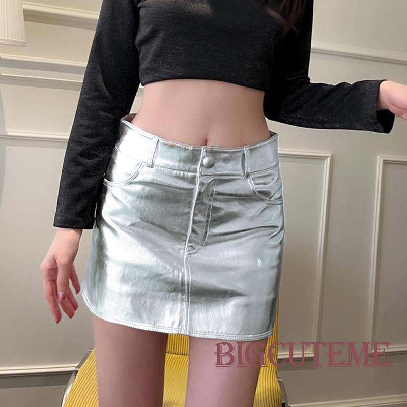 [] - Chân Váy Mini Dáng Ôm Lưng Cao Thời Trang Mùa Hè Cho Nữ Dự Tiệc Hàng Ngày