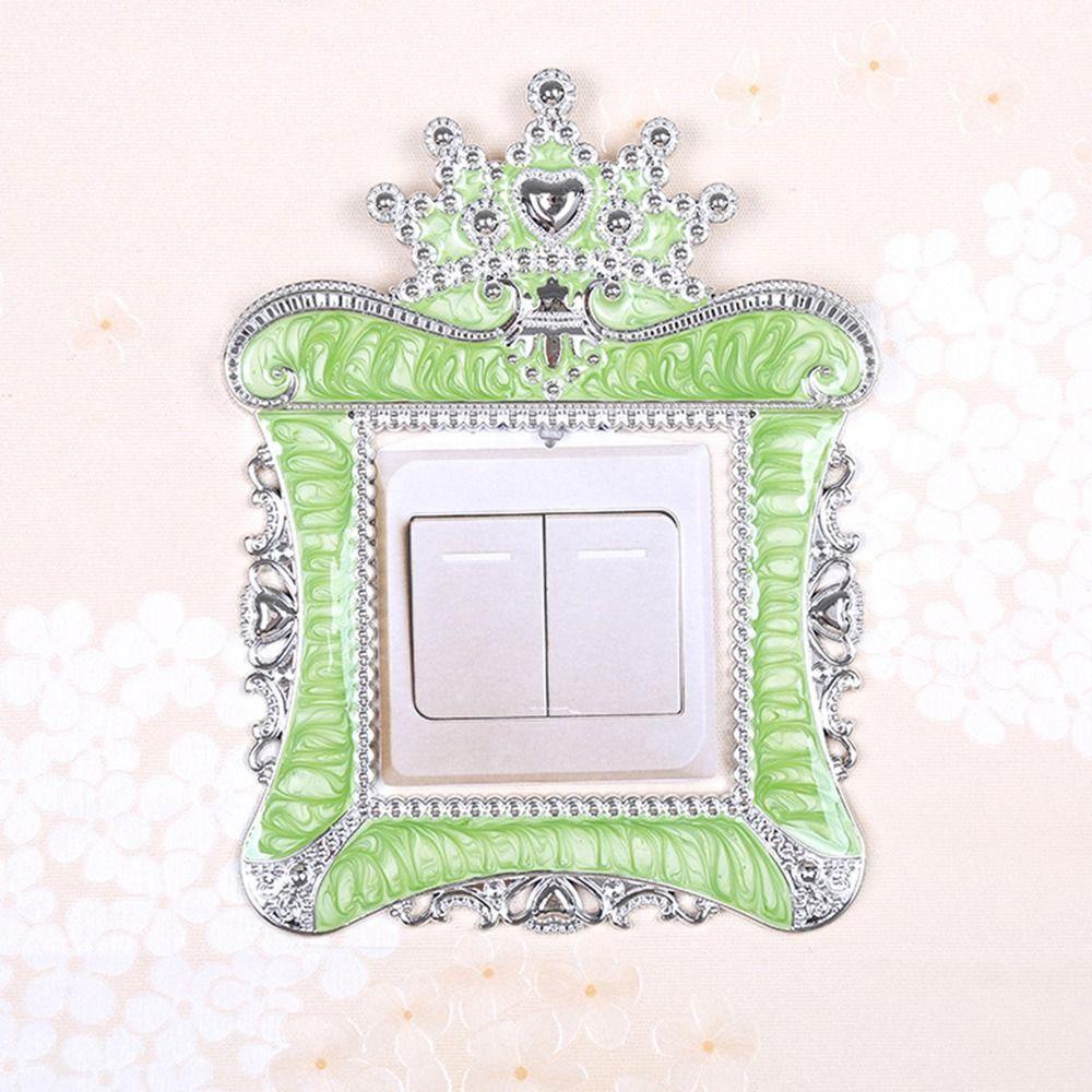 Vỏ Bọc Công Tắc Đèn Đơn Bằng Nhựa Thiết Kế Sáng Tạo Trang Trí Phòng Khách