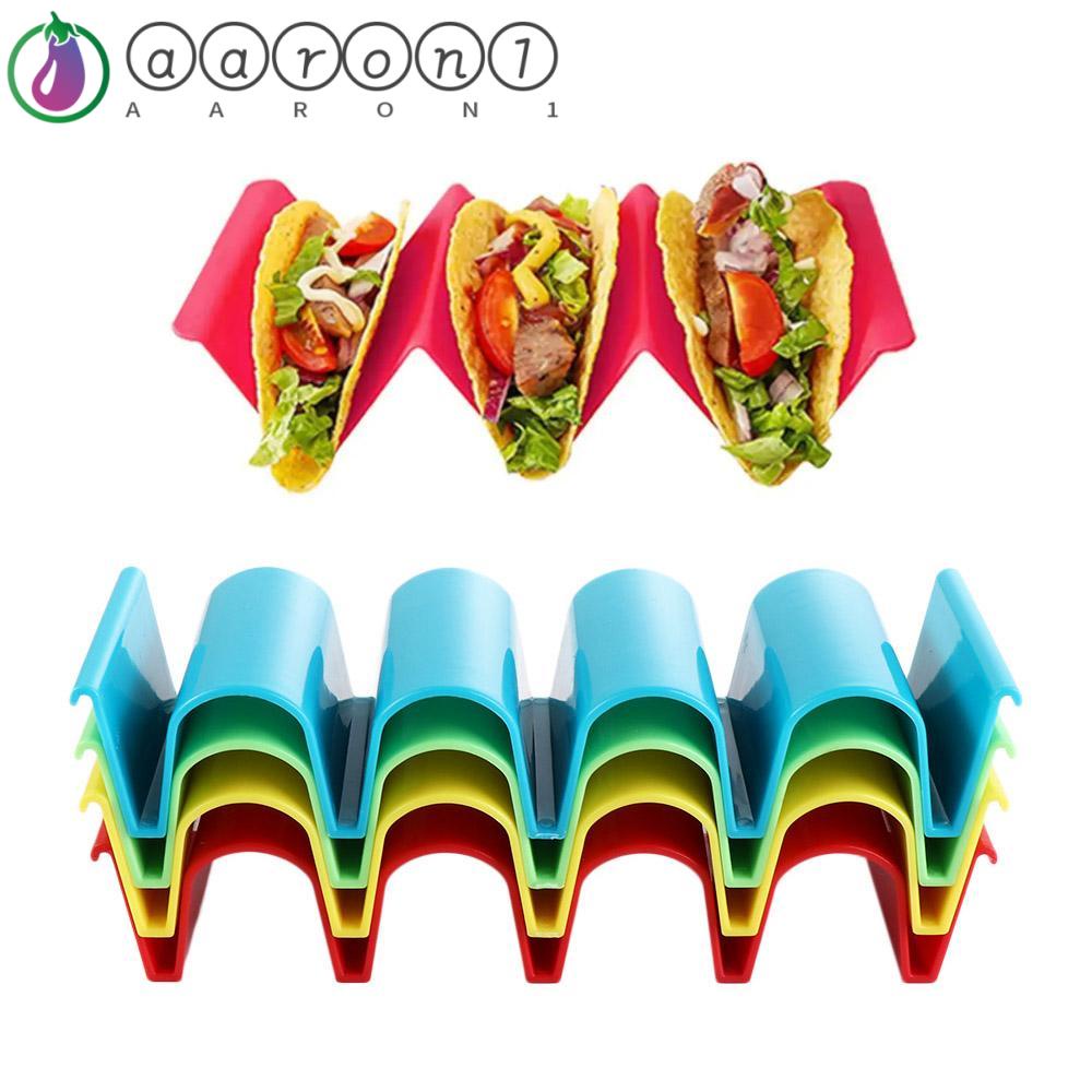 Aaron1 Khay Đựng Bánh Tortilla / Thức Ăn Tortilla Bằng Nhựa Chắc Chắn Hình Gợn Sóng