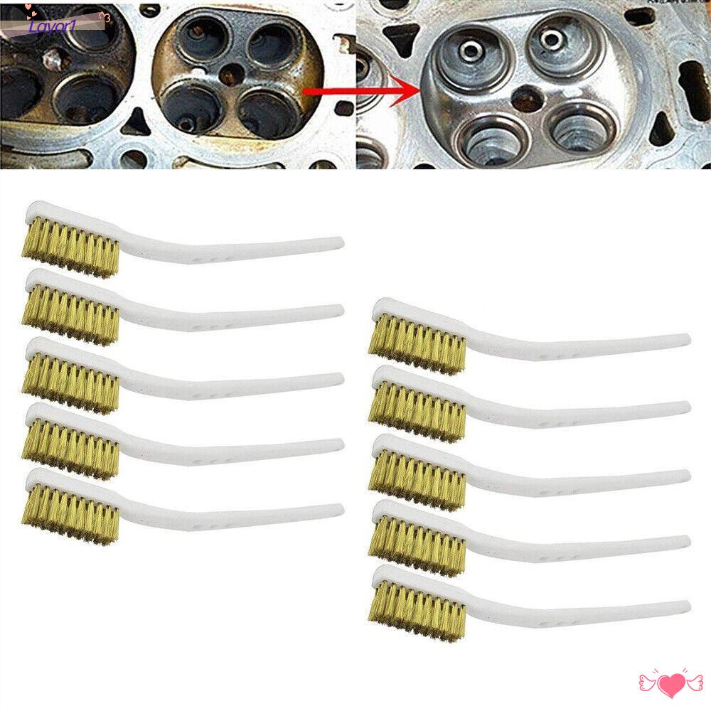 1 Bàn Chải Sợi Đồng Dùng Làm Sạch Vườn Tiện Dụng