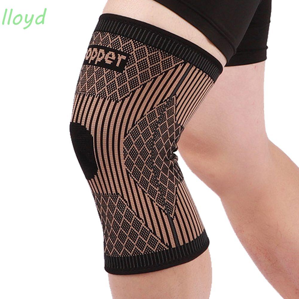 1 Cặp Đệm Bảo Vệ Đầu Gối Bằng Nylon Co Giãn Tốt Tiện Dụng Cho Nam Và Nữ