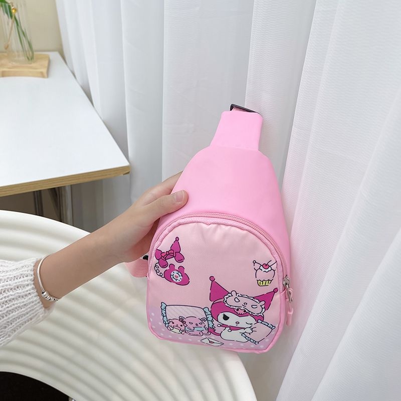 Túi Đeo Chéo Ngực Thiết Kế Nhỏ Nhắn Thời Trang Xinh Xắn Dành Cho Bé Mẫu Giáo