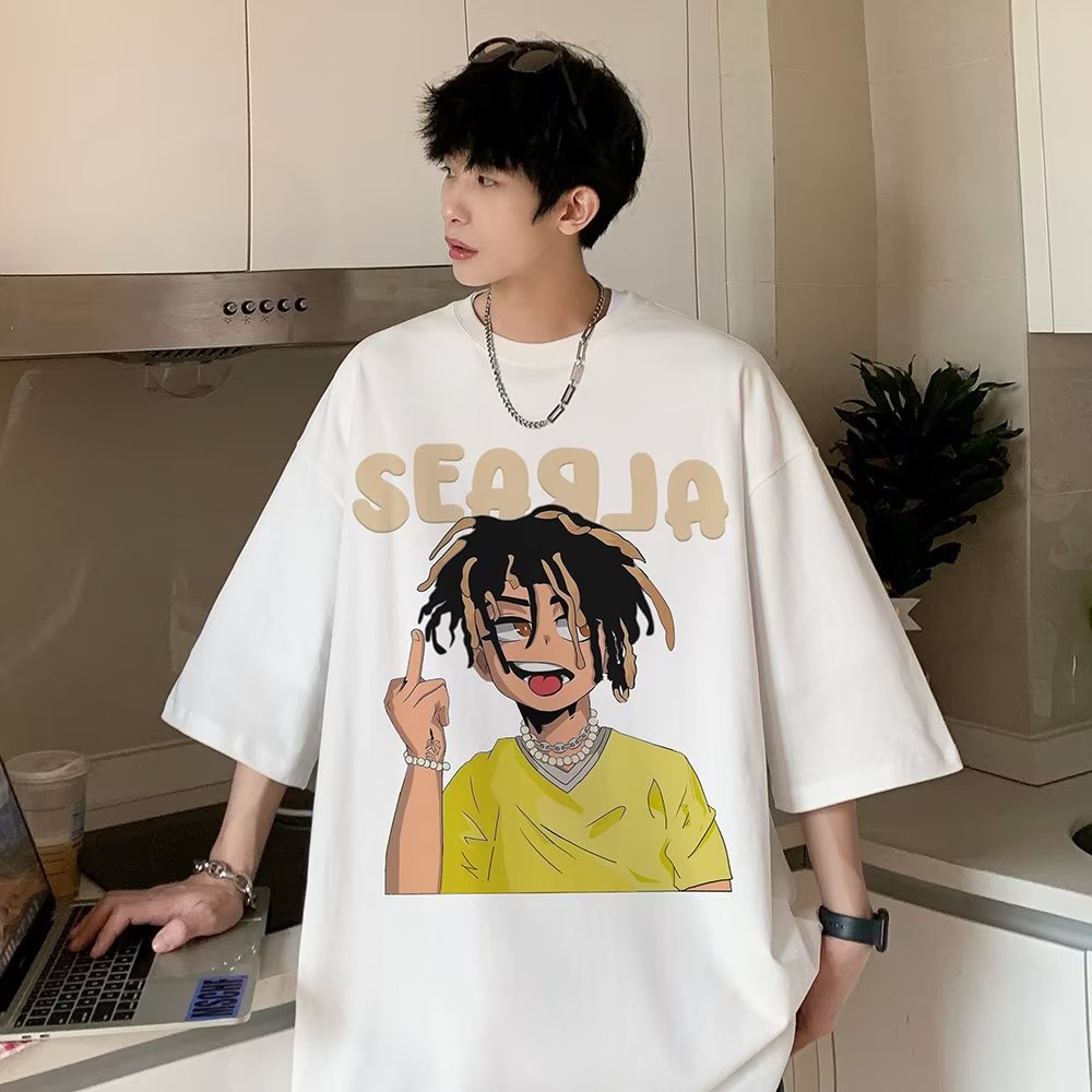 Áo thun nam ngắn tay in hình hoạt hình