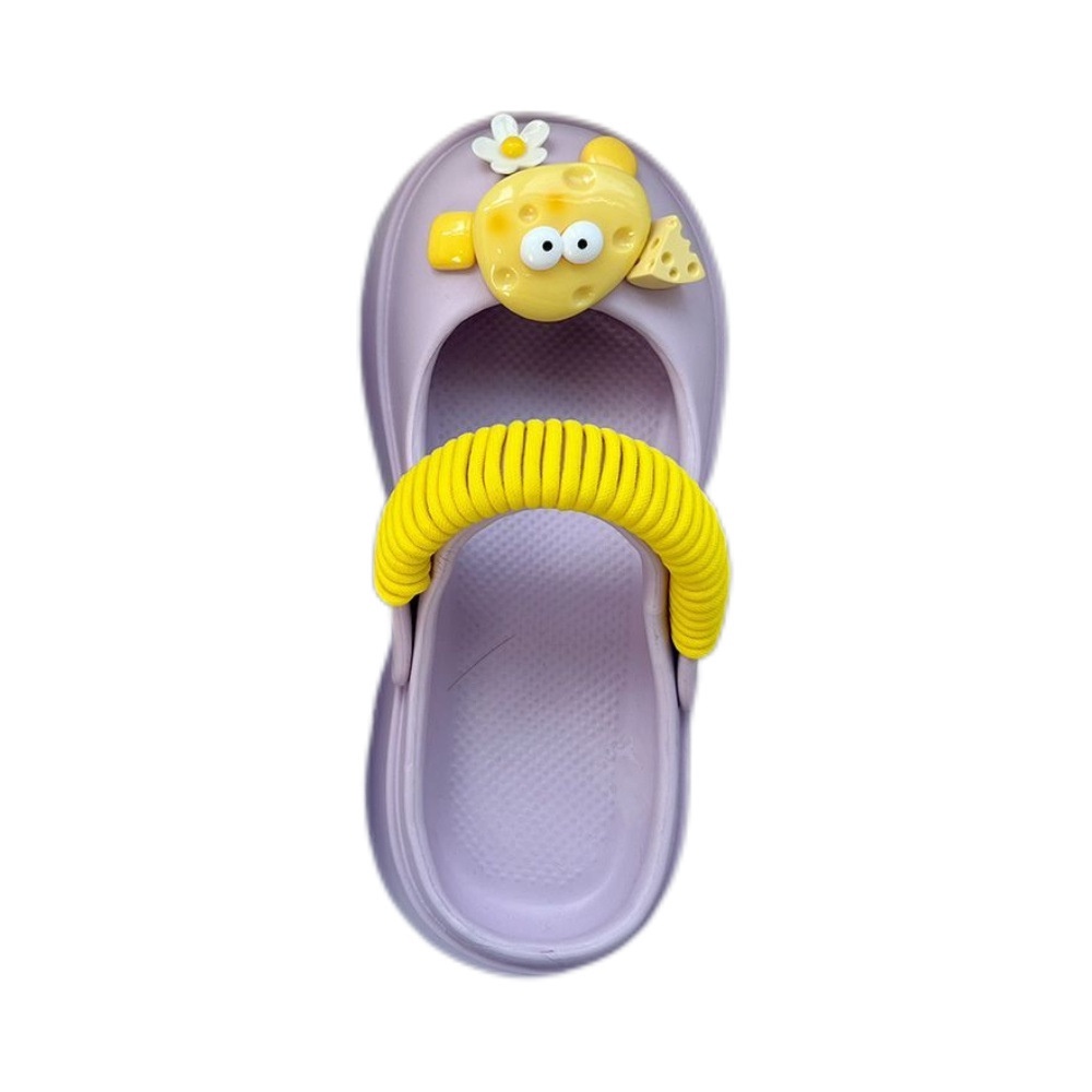 Dép Lười Đục Lỗ Họa Tiết Hoạt Hình Dễ Thương Thời Trang 2023 AA4337 Cho Nữ