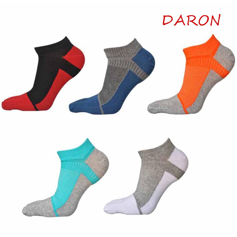 Vớ Thể Thao Năm Ngón Bằng Cotton Nguyên Chất Cao Cấp Thoáng Khí Chống Ma Sát Cho Nam