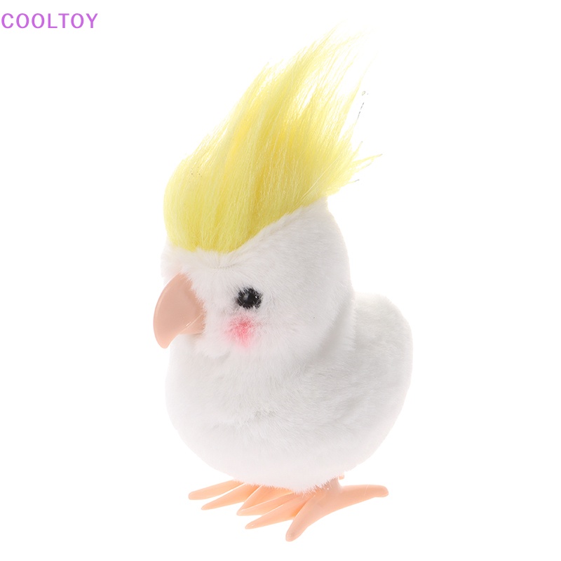 Cooltoy Đồ Chơi Lên Dây Cót Hình Con Vẹt Nhồi Bông Dễ Thương Dành Cho Bé Trai Gái