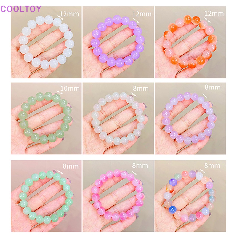 Vòng Tay Pha Lê Thủy Tinh Màu Gradient Thời Trang Cho Nữ