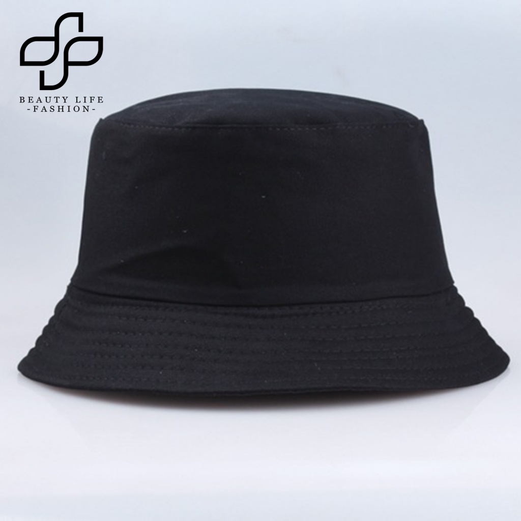 Nón Tai Bèo Cotton Màu Sắc Đơn Giản Unisex