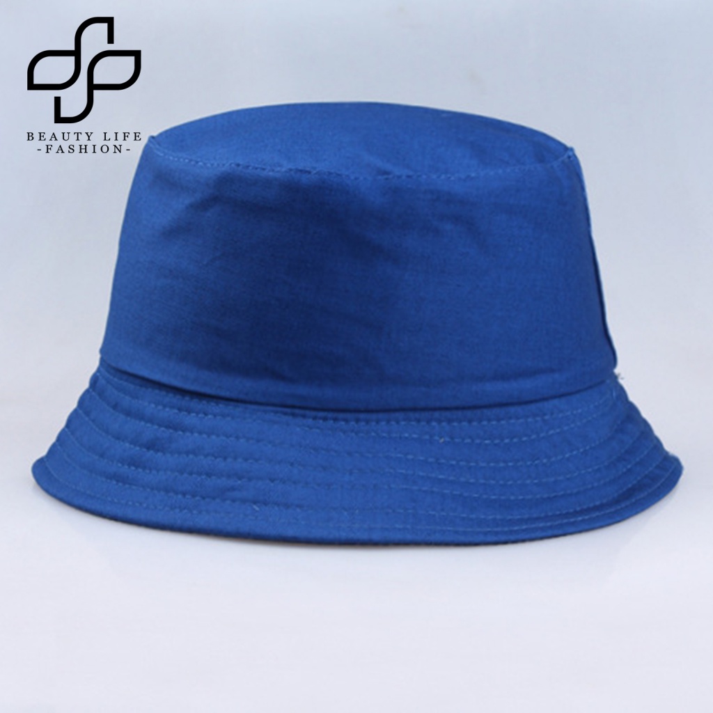 Nón Tai Bèo Cotton Màu Sắc Đơn Giản Unisex