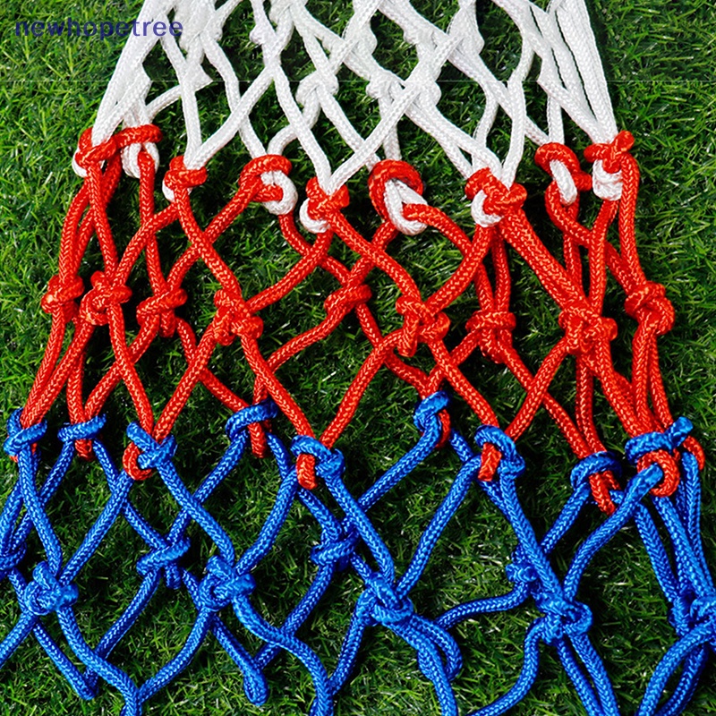 Ntvn Lưới Chơi Bóng Rổ Ba Màu Đỏ + Trắng + Xanh Dương Tiêu Chuẩn OIK