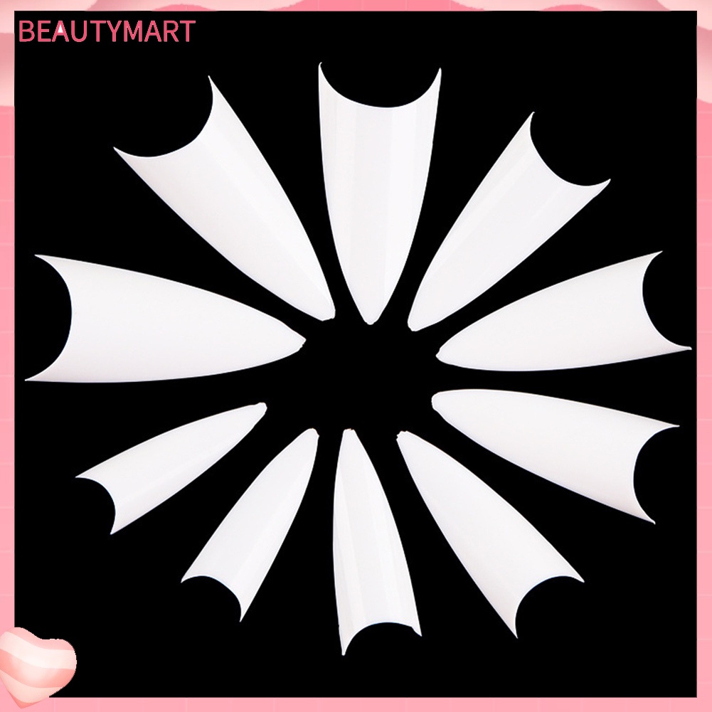 Set 500 Vỏ Bọc Móng Tay Giả Đầu Nhọn Trang Trí Nhà Cửa / Salon DIY