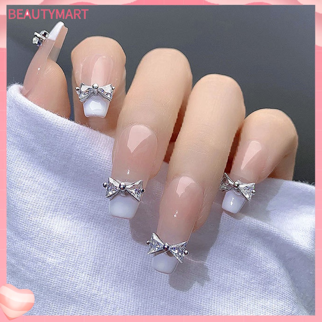 Phụ Kiện Trang Trí Móng Tay Hình Bướm 3D Lấp Lánh Dành Cho Nữ