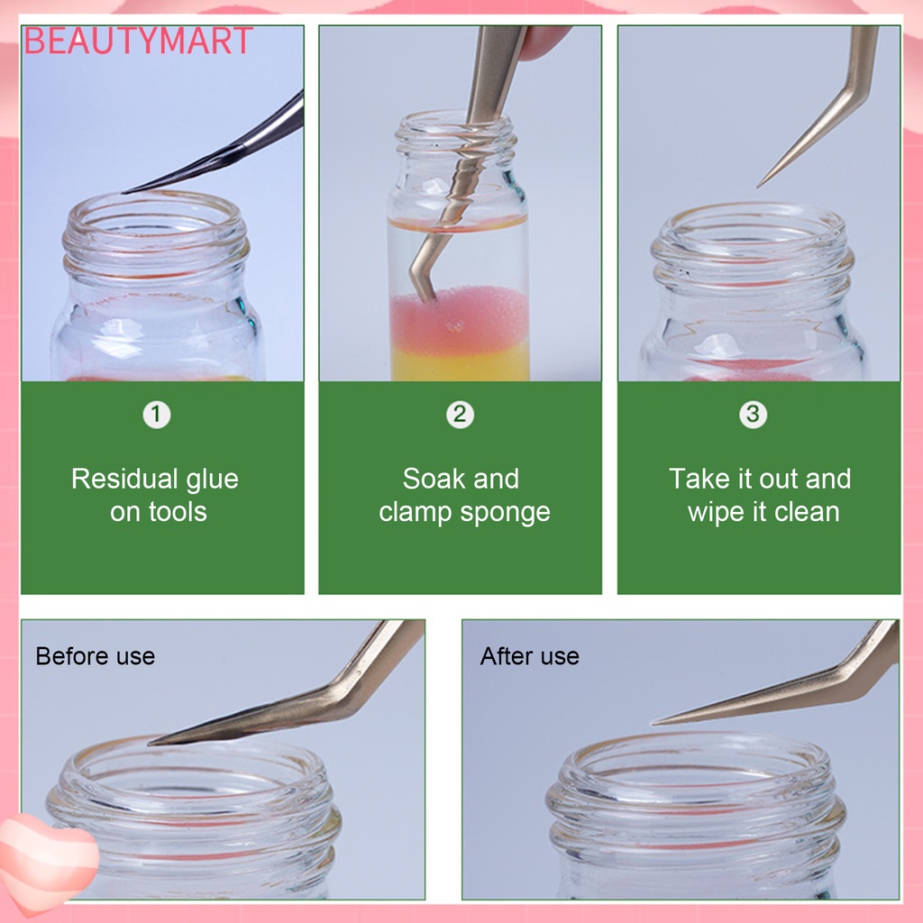 Dụng Cụ Vệ Sinh Nhíp Gắp Lông Mi Trọng Lượng Nhẹ Tiện Dụng