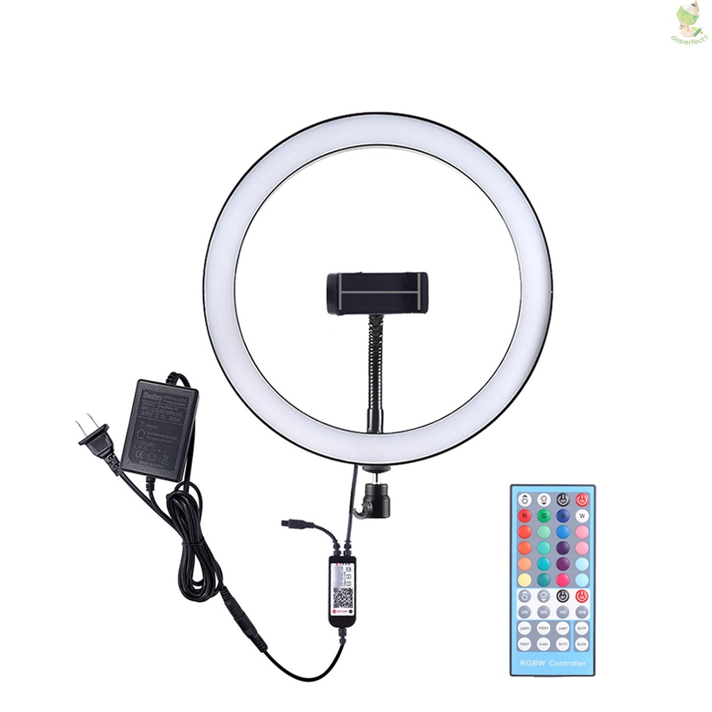 PULUZ LEDs Video Ring Light BT Connection Remote Control Brightness Adjustment Built-in Batterys for Network Broadcast S   Came-6.5
