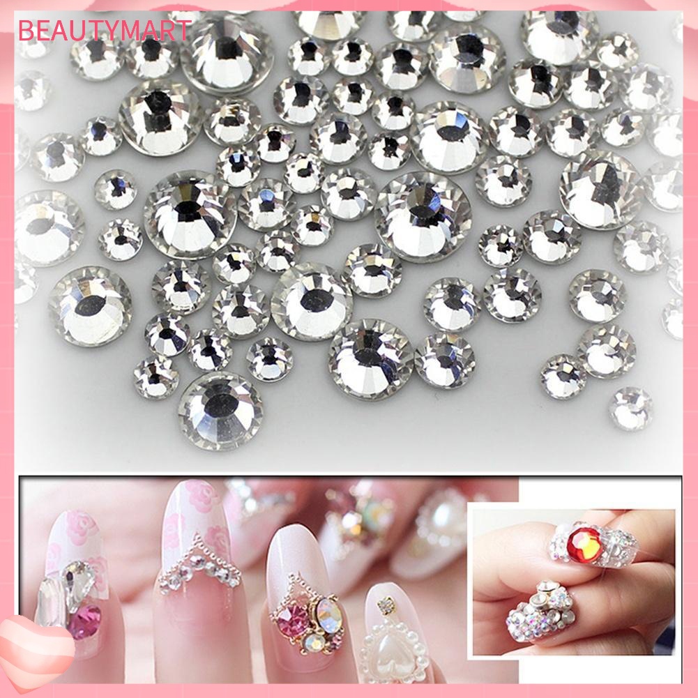 Hạt Đá Mini Lấp Lánh Trang Trí Móng Tay Nghệ Thuật Thời Trang DIY