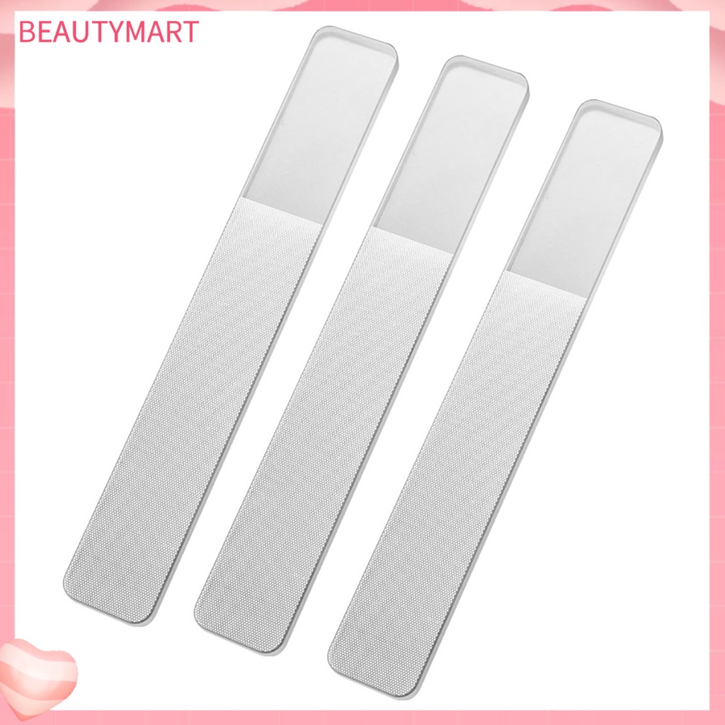 Bộ 3 Cây Dũa Móng Tay Mặt Kính Tiện Dụng