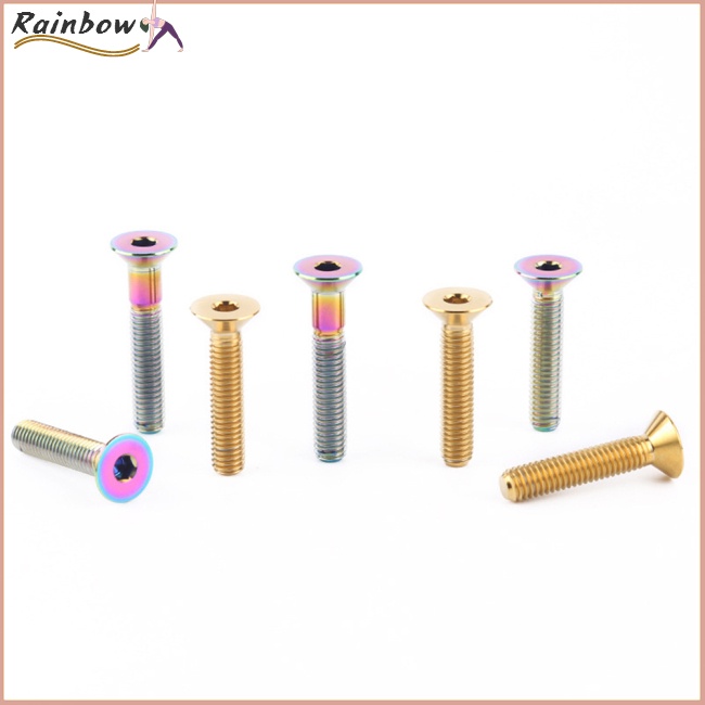 Ốc Vít Hợp Kim Titan TC4 / GR5 M6X10 / 15 / 20 / 25 / 30 / 35 Chuyên Dụng