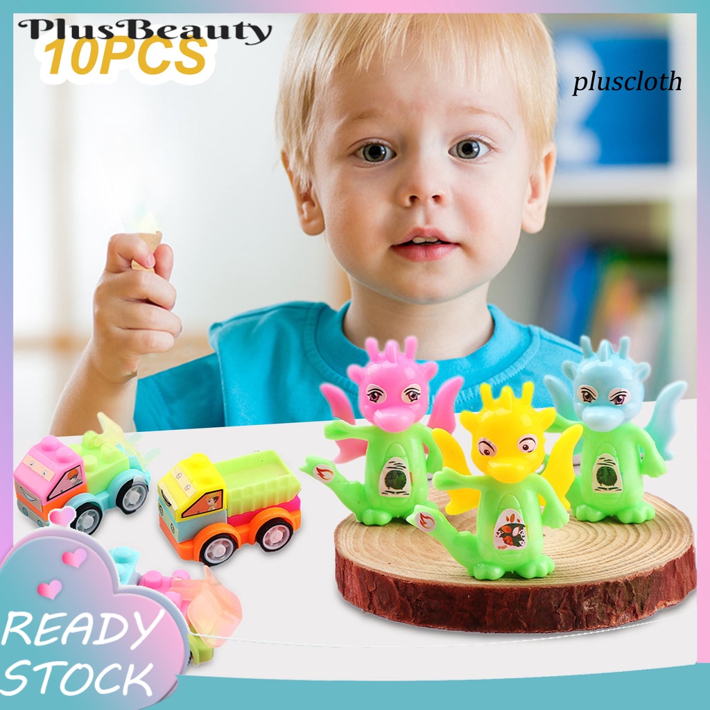 Set 10 Búp Bê Đồ Chơi Lắp Ráp Hoạt Hình 3D DIY Trọng Lượng Nhẹ Và Thú Vị Cho Bé Trai Và Bé Gái