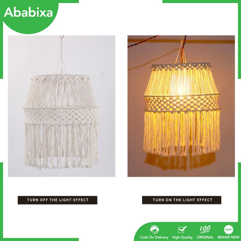 Chụp Đèn Treo Trần Nhà Bằng Vải Dệt Phong Cách Bắc Âu Độc Đáo Trang Trí Nhà Cửa