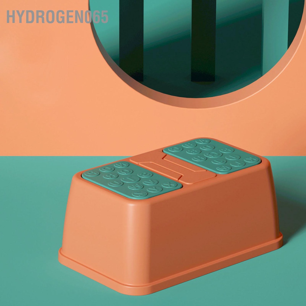 Hydrogen065 Bệ bước toilet Công cụ chống lật hạng nặng bằng nhựa trượt cho trẻ nhỏ