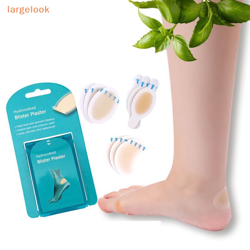 Set 4 Miếng Dán Thạch Cao Hydrocolloid Chống Mòn Chăm Sóc Bàn Chân