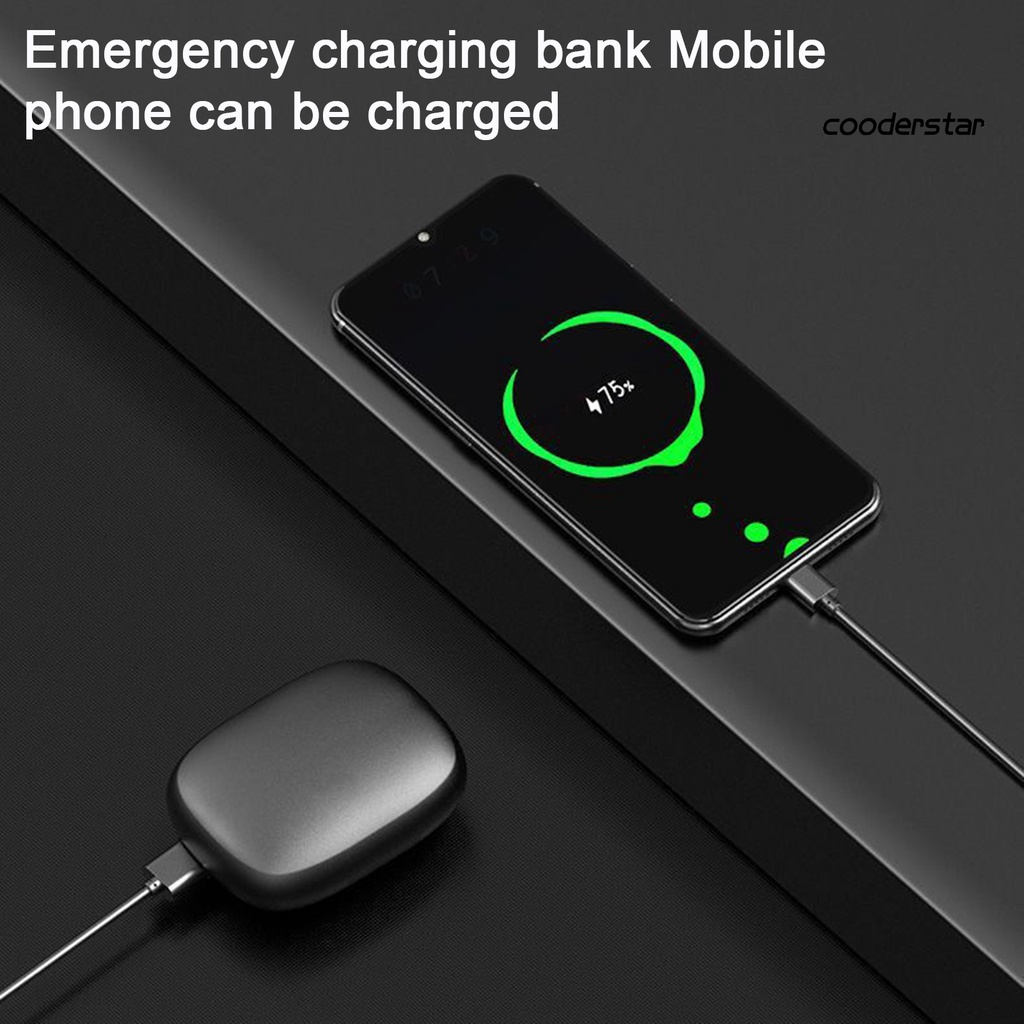 (COOD) 1 Bộ Tai Nghe Thể Thao Nhét Tai Không Dây Bluetooth Màn Hình Kỹ Thuật Số Cảm Ứng