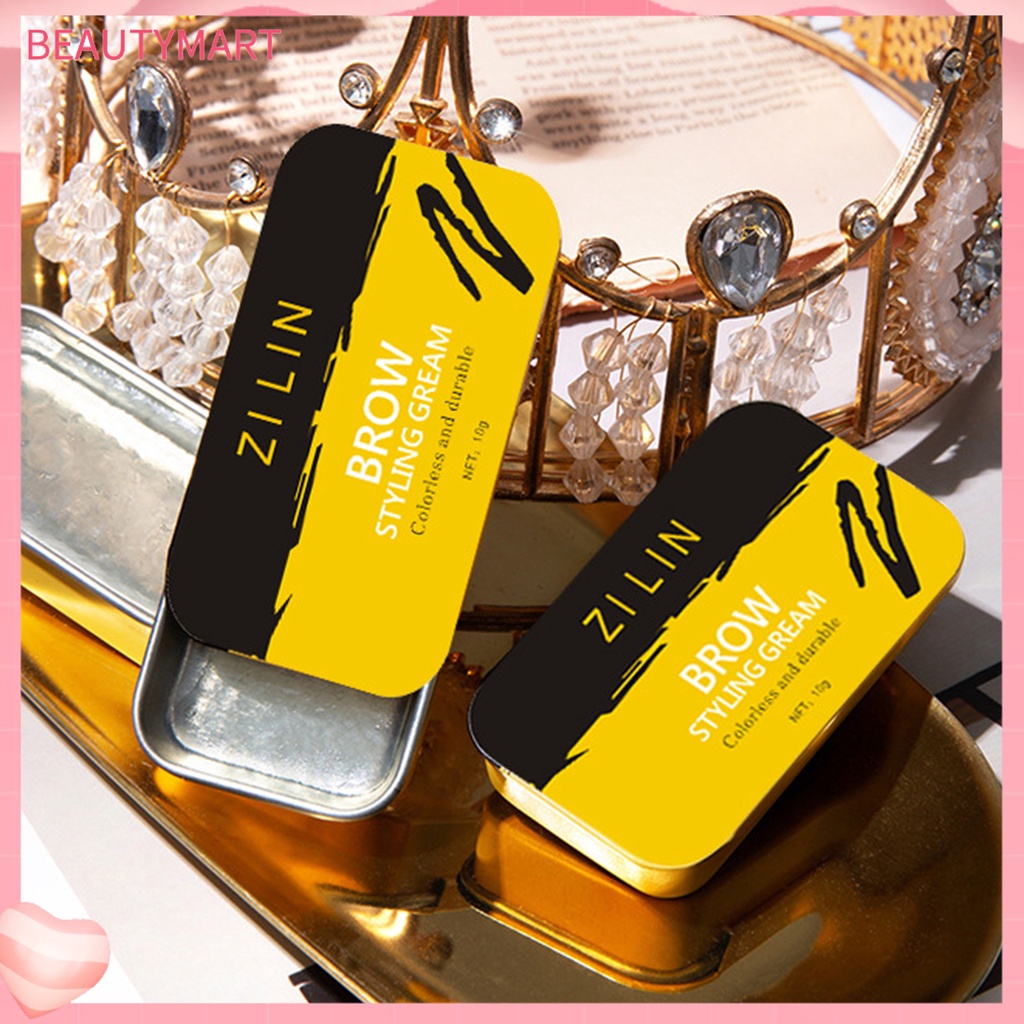 Xà Phòng Tạo Kiểu Lông Mày Tự Nhiên Lâu Trôi 10g Kèm Cọ Trang Điểm Cho Nữ