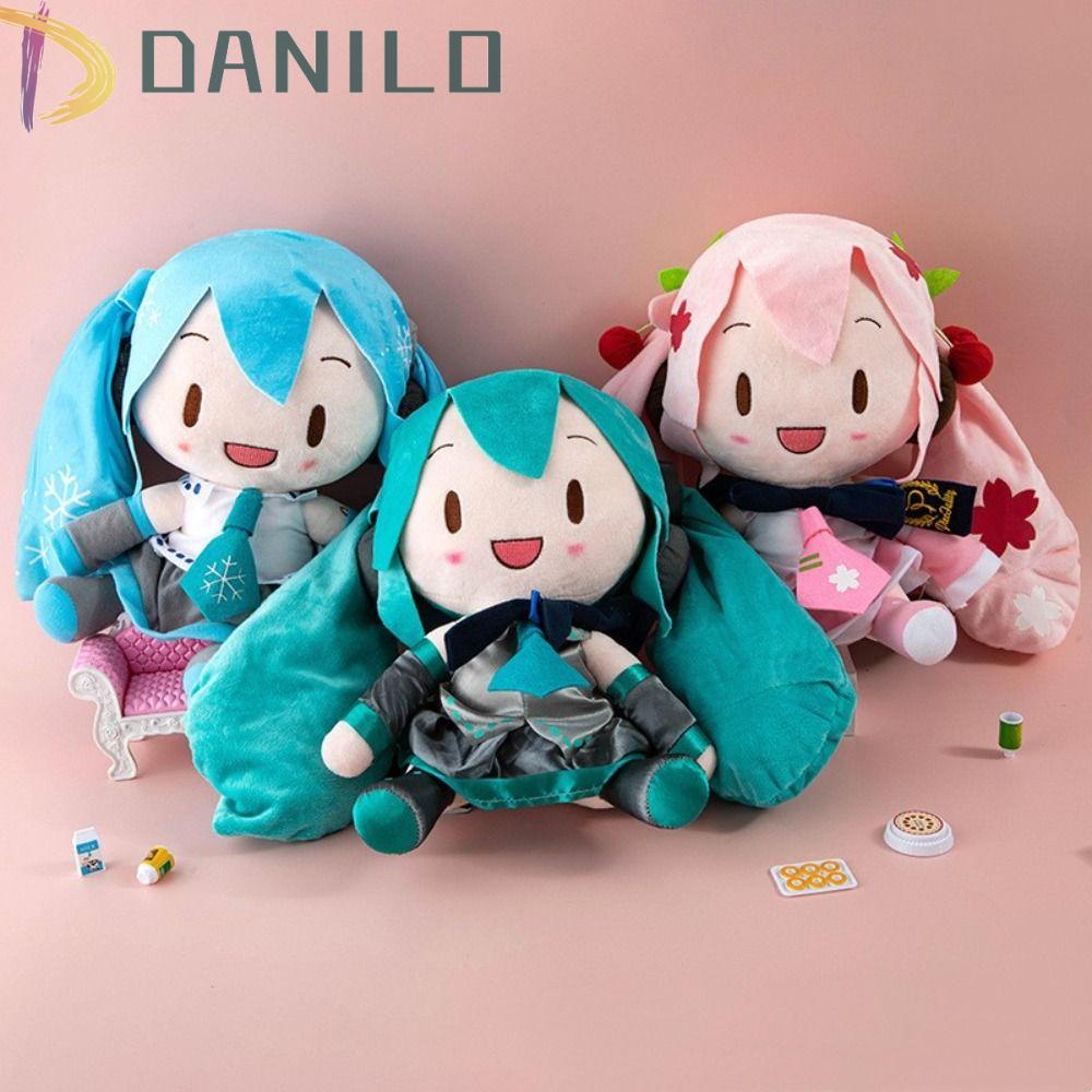 Thú Nhồi Bông Hình Hatsune Miku 32cm Dễ Thương Cho Bé