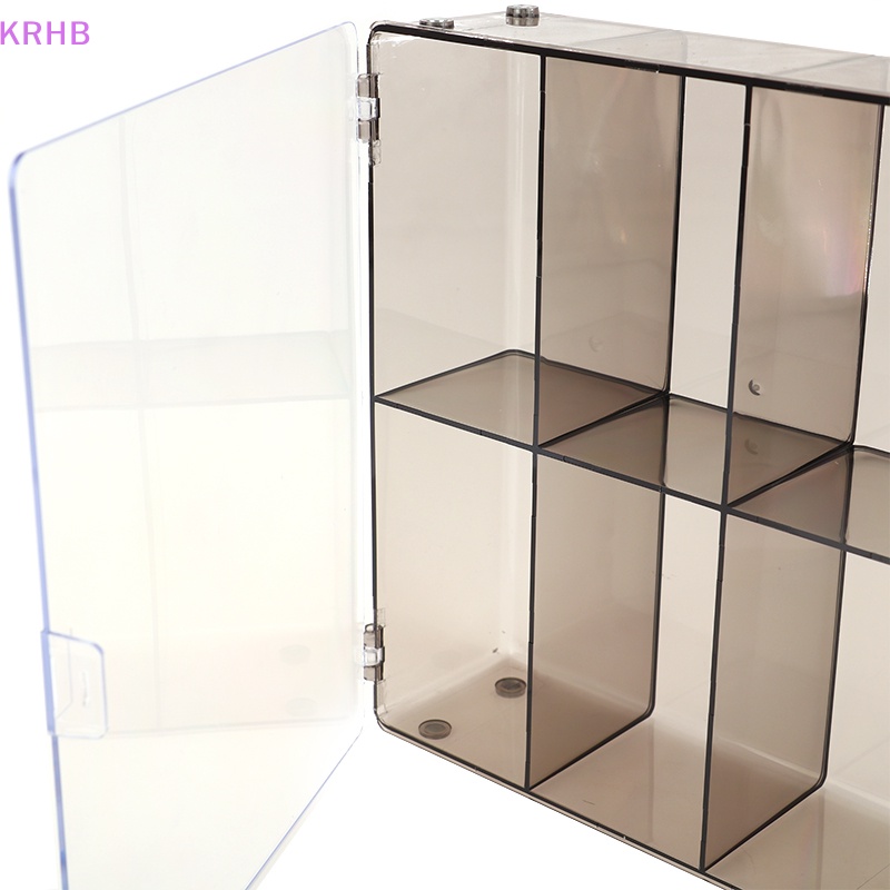 Hộp Đựng Mô Hình Trưng Bày 6 Mẫu Bằng Nhựa Trong Suốt DIY Mới