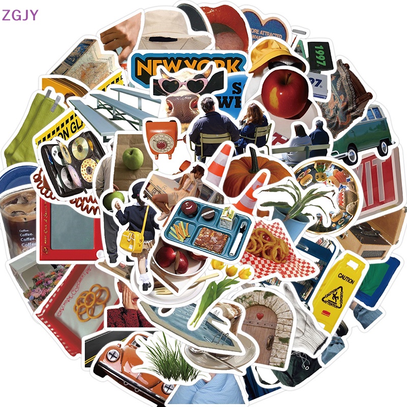 Set 63 Miếng Dán Graffiti Trang Trí Đa Ứng Dụng Mới