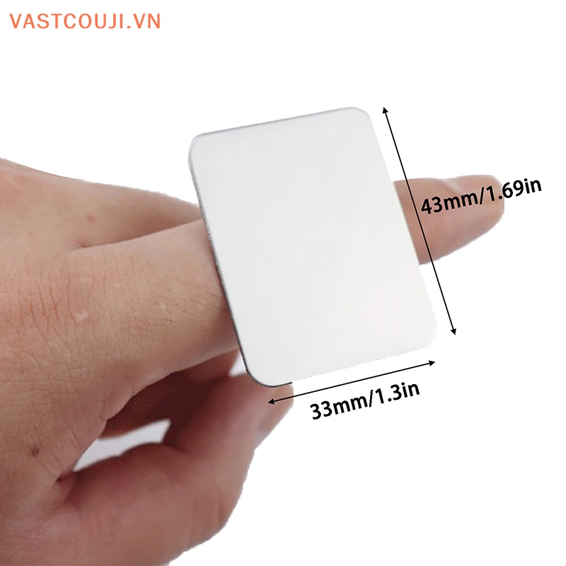Bộ Bảng Trộn Màu Trang Điểm Móng Tay Bằng Thép Không Gỉ VASTJI