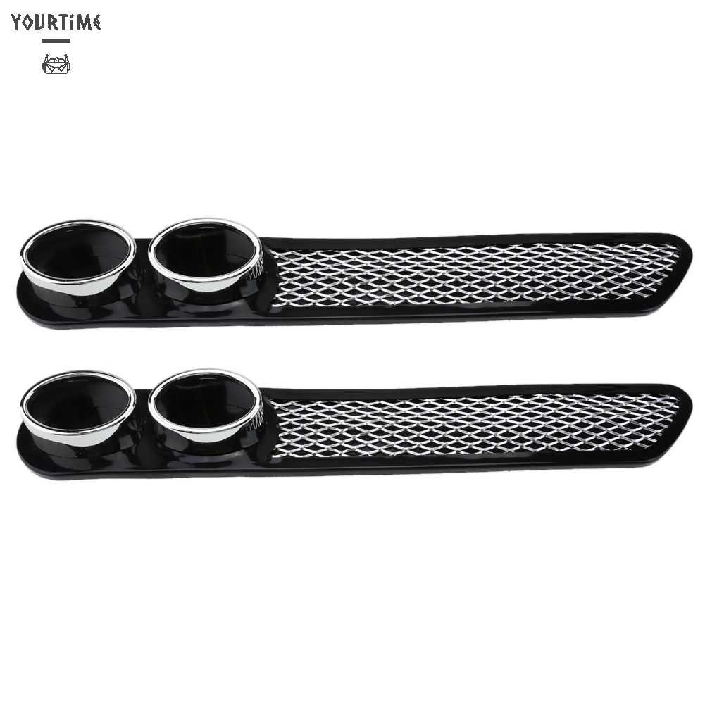 Set 2 Miếng Dán Ống Xả Xe Hơi Bằng Nhựa