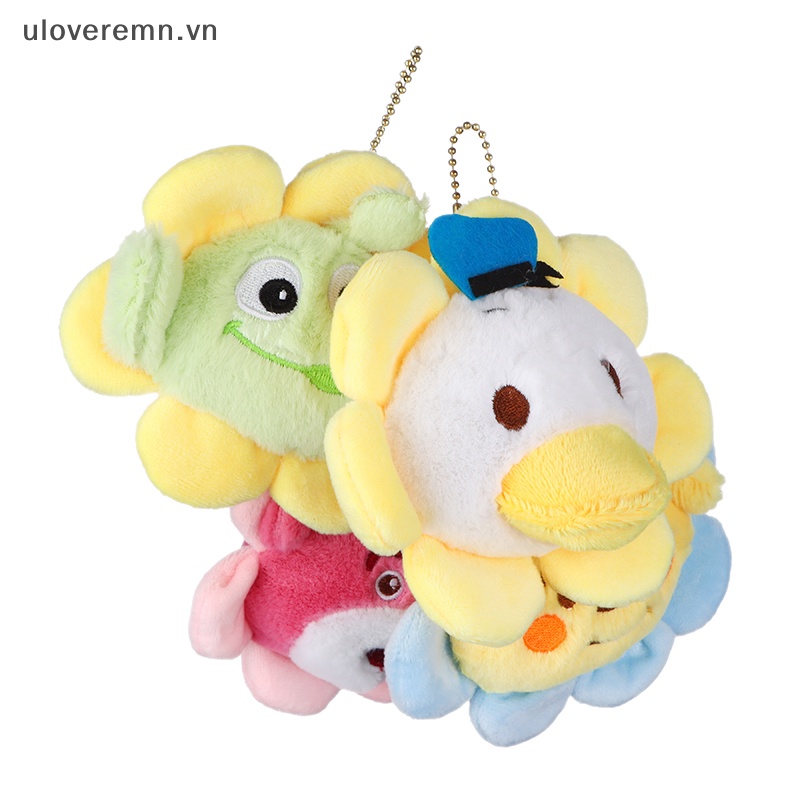 Đồ chơi nhồi bông Hình Búp Bê Hoạt Hình Dễ Thương Trang Trí Ba Lô / Móc Khóa