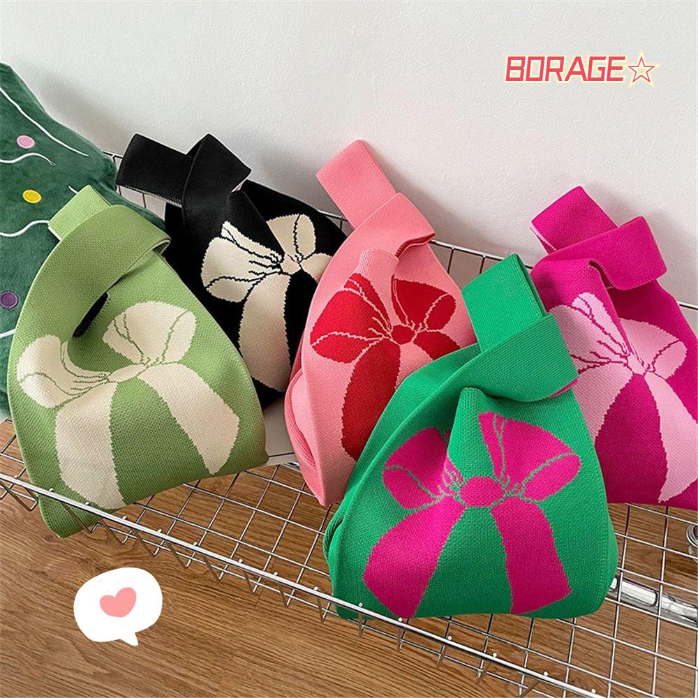 Túi Xách Đan Len Thủ Công Thắt Nút Độc Đáo Hợp Thời Trang