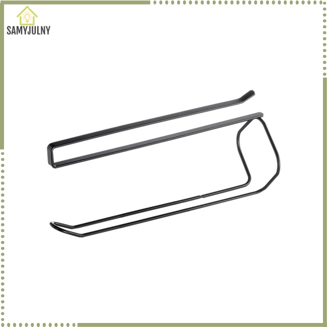 Giá Treo Khăn Giấy Cuộn Không Cần Khoan Tiện Dụng Cho Nhà Bếp / Gara