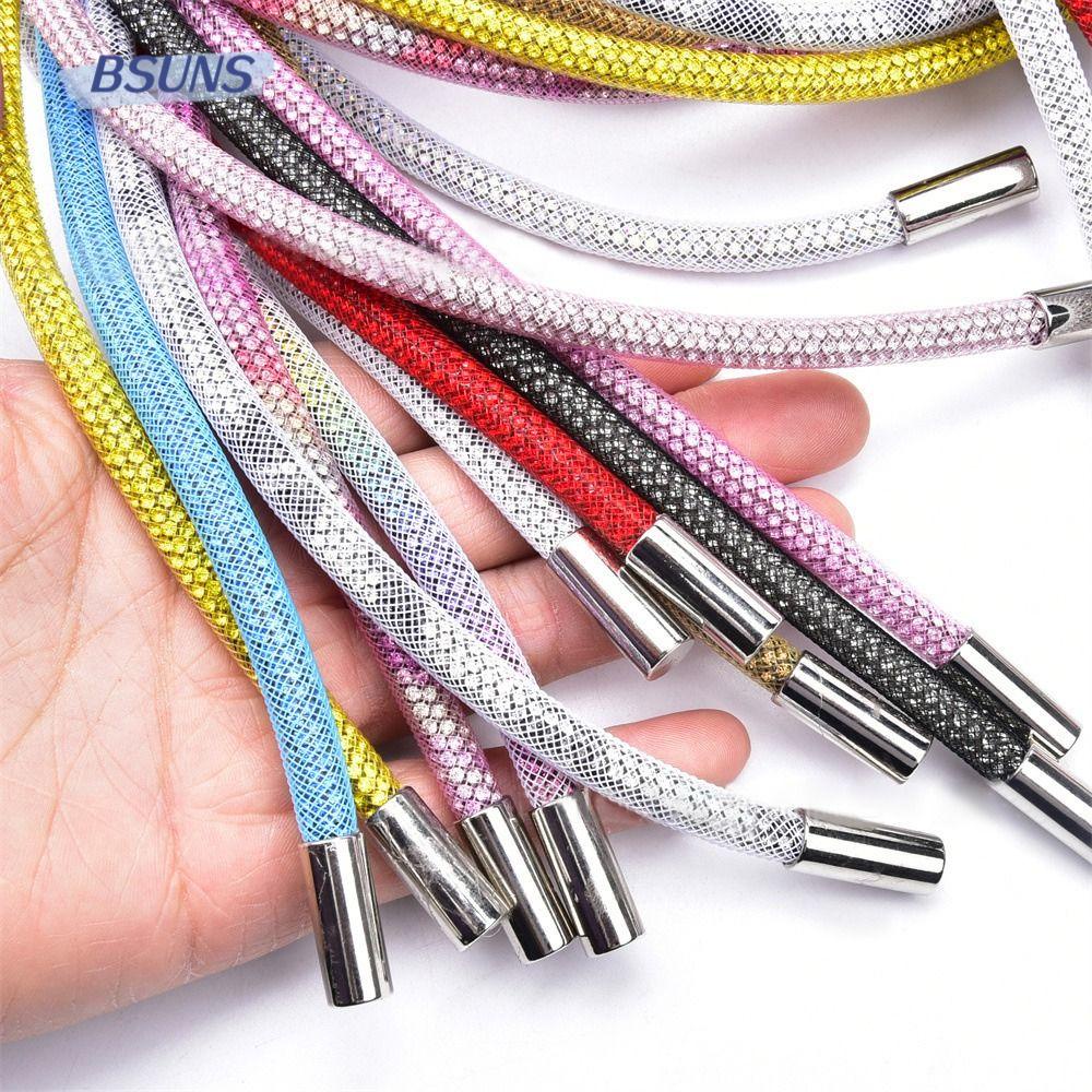 Bsuns 1PC 120cm Tự Làm|Áo Hoodie Dây Rút Thay Thế Kèm Lưới Quấn Màu Sáng|Dây Trang Trí