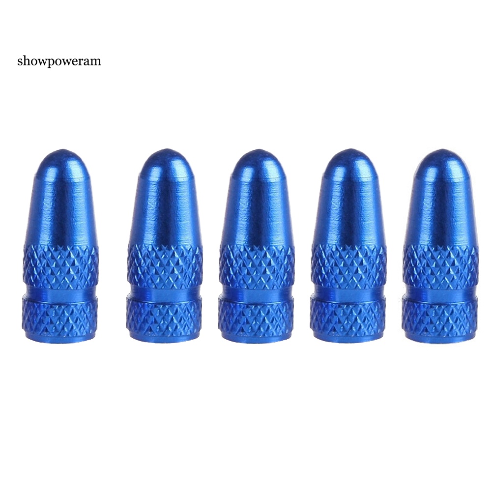 Set 5 Nắp Van Xe Đạp MTB Bằng Hợp Kim Nhôm Chống Bụi