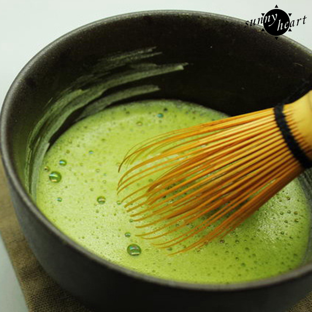 Cây Khuấy Bột Trà Xanh Bằng Tre Phong Cách Nhật Bản Dễ Lau Chùi Nhanh Chóng