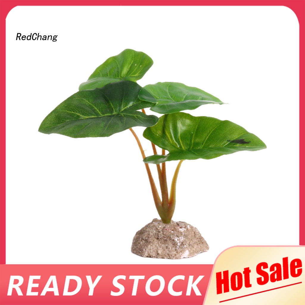Rc ~ Cây Cỏ Nhân Tạo Màu Sáng Kết Cấu Mịn Như Thật Thân Thiện Với Môi Trường Trang Trí Bể Cá