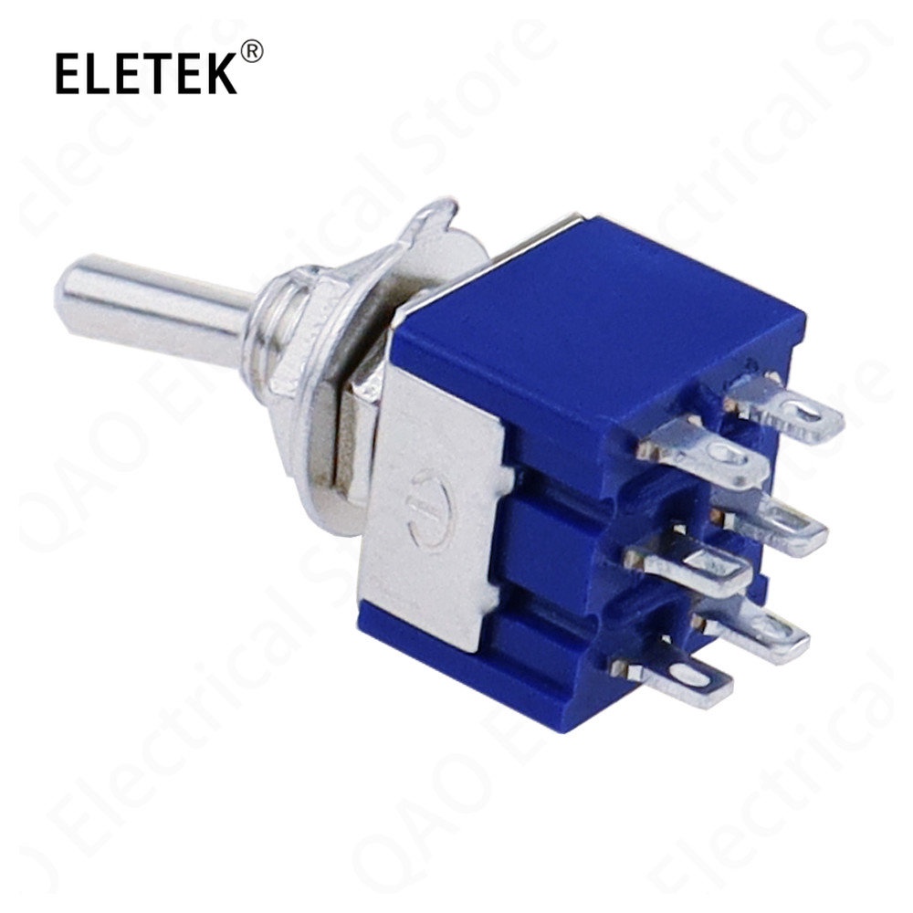 Set 10 Công Tắc Gạt 6A 125VAC MTS-102 103 202 203 SPDT 6mm Mini Chống Thấm Nước